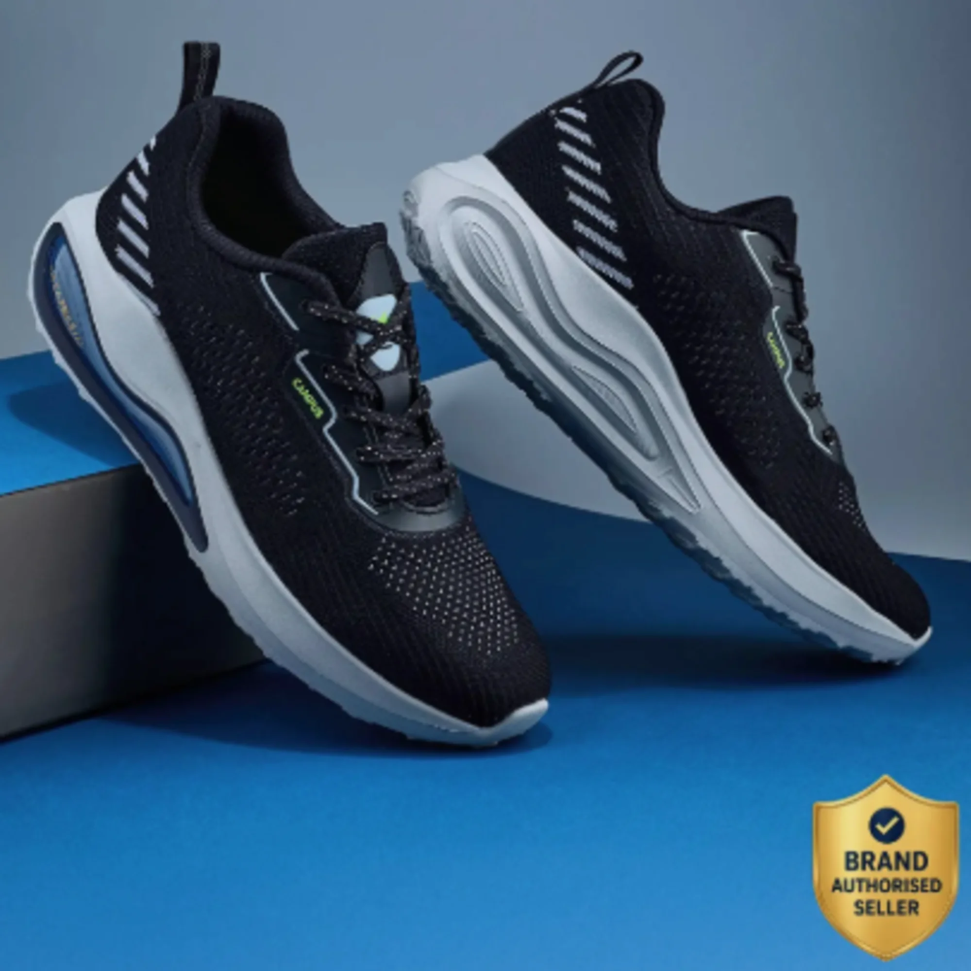 CAMPUS PIVOT Running Shoes For Men (Navy , 8)